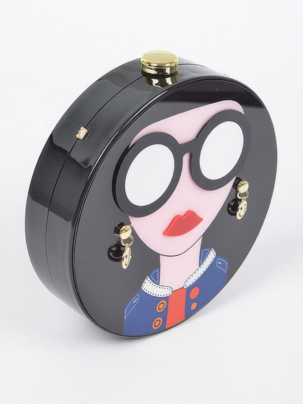 Acrylic Fashion Clutch - Picture 2 of 6